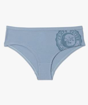 Shorty femme en coton stretch - Camps United vue4 - CAMPS UNITED - GEMO