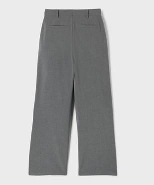 Pantalon large à pinces fille vue4 - GEMO (JUNIOR) - GEMO