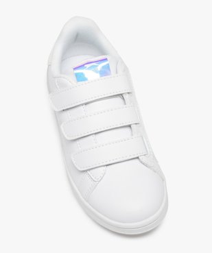 Baskets fille unies à scratchs et détails irisés - Slazenger vue5 - SLAZENGER - GEMO