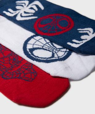 Chaussettes tige basse imprimées garçon (lot de 3) - Spidy and Amazing friends vue2 - SPIDEY - GEMO
