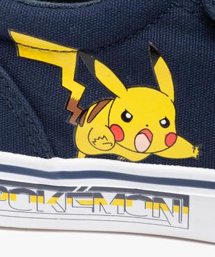 Tennis garçon en toile imprimées Pikachu - Pokemon vue6 - POKEMON - GEMO