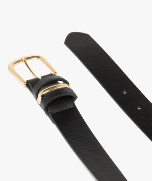 Ceinture avec boucle métallique et trois passants femme vue2 - GEMO (ACCESS) - GEMO