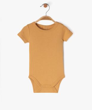 Ensemble 2 pièces combinaison courte et body bébé garçon vue3 - GEMO(BB COUCHE) - GEMO