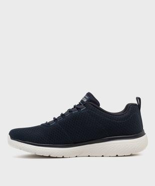 Baskets basses en mesh à semelle légère homme - Skechers vue3 - SKECHERS - GEMO