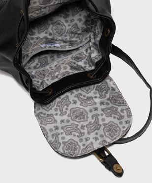 Sac à dos citadin multipoche femme vue3 - GEMO (ACCESS) - GEMO