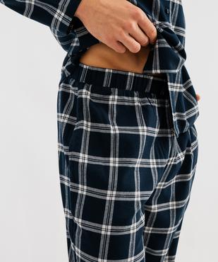 Pyjama à carreaux homme - LuluCastagnette vue4 - LULUCASTAGNETTE - GEMO