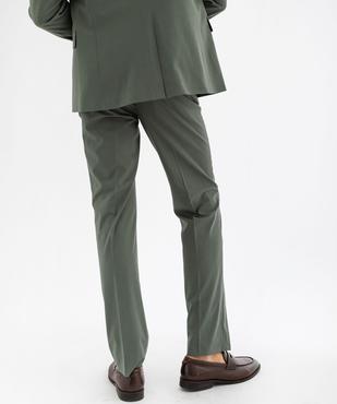 Pantalon de costume en maille fluide et extensible homme vue3 - GEMO 4G HOMME - GEMO