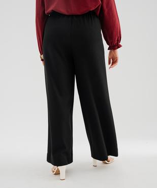 Pantalon de tailleur ample et extensible femme grande taille vue5 - GEMO (G TAILLE) - GEMO