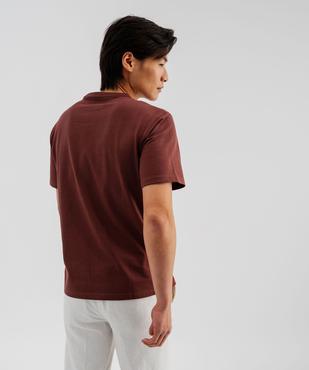 Tee-shirt manches courtes et col rond homme vue3 - GEMO (HOMME) - GEMO