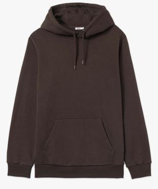 Sweat à capuche intérieur molletonné homme vue4 - GEMO 4G HOMME - GEMO