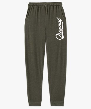 Pantalon de pyjama en jersey à taille élastique homme vue4 - GEMO(HOMWR HOM) - GEMO