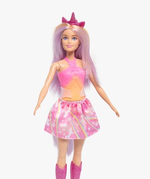 Poupée Barbie licorne - Mattel vue2 - BARBIE - GEMO