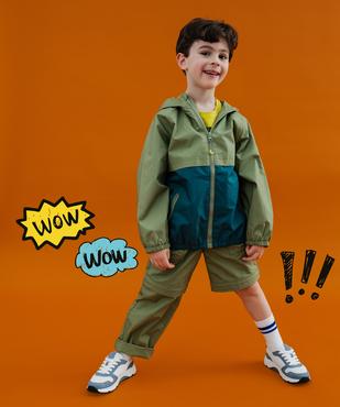 Pantalon transformable en short avec taille élastique garçon vue7 - GEMO 4G GARCON - GEMO