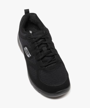 Baskets homme légères running en mesh Burns 2.0 - Skechers vue5 - SKECHERS - GEMO