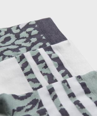 Chaussettes à motifs tachetés fille (lot de 3) - Adidas vue2 - ADIDAS - GEMO