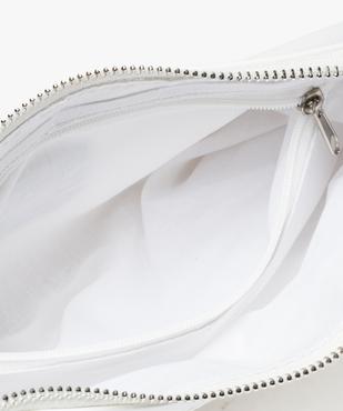 Sac pochette banbdoulière fermeture zippée vue3 - GEMO (ACCESS) - GEMO