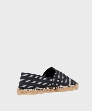 Espadrilles classiques en coton et corde homme vue4 - GEMO (PLAGE) - GEMO
