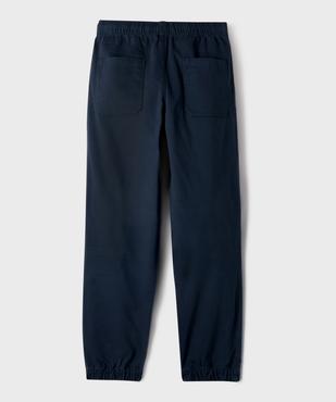Pantalon parachute avec taille ajustable garçon vue3 - GEMO (JUNIOR) - GEMO