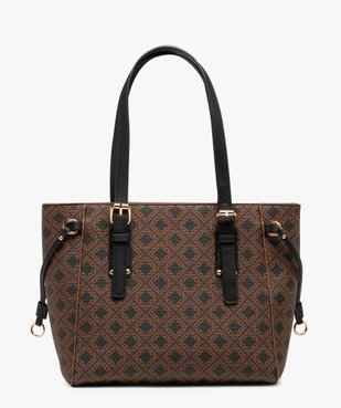Sac imprimé porté épaule femme vue1 - GEMO (ACCESS) - GEMO