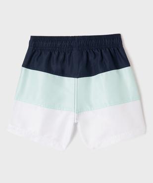 Short de surf tricolore garçon - LuluCastagnette vue3 - LULUCASTAGNETTE - GEMO