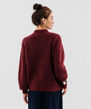 Pull col montant femme - LuluCastagnette vue3 - LULUCASTAGNETTE - GEMO
