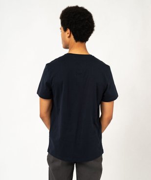 Tee-shirt manches courtes imprimé vague d'Hokusai homme - aoph London vue3 - HOKUSAI - GEMO