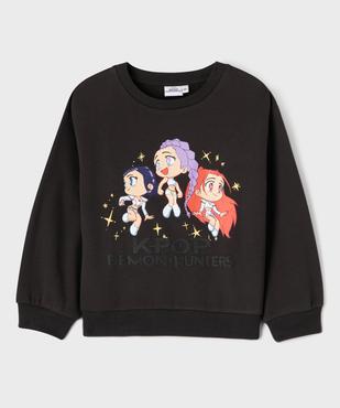 Sweat imprimé fille intérieur molletonné - Kpop Demon Hunter vue1 - PIERRE CARDIN CONFORT - GEMO