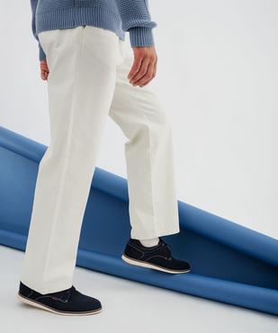 Derbies dessus textile à semelle sport homme vue1 - MARIO BALDANO - GEMO