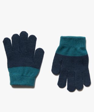 Gants garçon bicolores  vue1 - GEMO (ENFANT) - GEMO