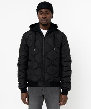 Blouson matelassé avec dessus déperlant homme vue5 - GEMO 4G HOMME - GEMO