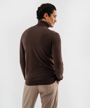 Pull col roulé en maille fine homme vue1 - GEMO 4G HOMME - GEMO