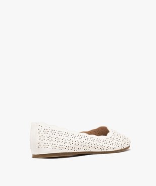 Ballerines à motifs ajourés et col ondulé femme - Valentina Baldano vue11 - VALENTINA BALDA - GEMO