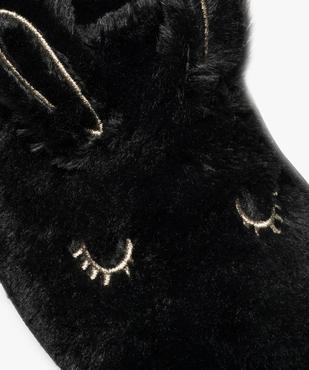 Mules d'intérieur femme avec broderie lapin vue6 - GEMO(HOMWR FEM) - GEMO