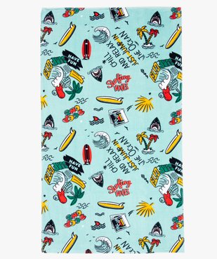 Serviette enfant imprimé plage multicolore vue2 - GEMO (ENFANT) - GEMO