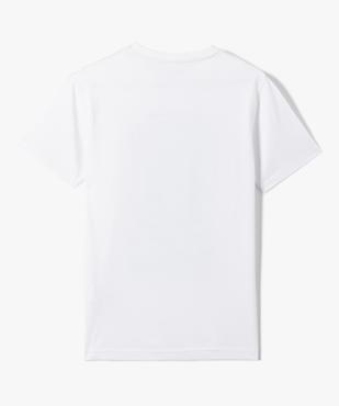 Tee-shirt garçon à manches courtes motif skateboard vue3 - GEMO (JUNIOR) - GEMO