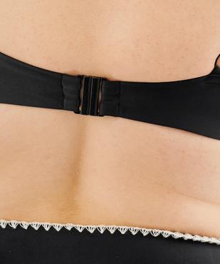 Haut de maillot de bain emboîtant à armatures femme grande taille vue4 - GEMO (PLAGE) - GEMO