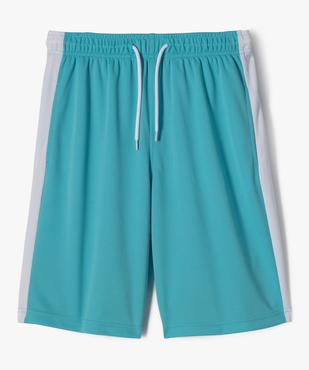 Bermuda de sport bicolore garçon vue1 - GEMO (JUNIOR) - GEMO