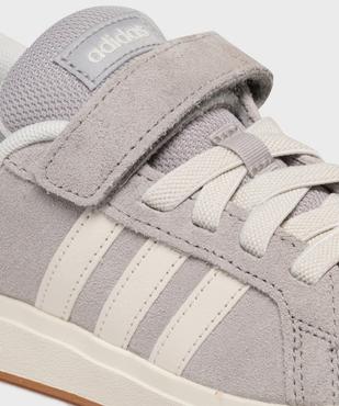 Baskets Grand Court 00s fermeture scratch enfant - Adidas vue6 - ADIDAS - GEMO