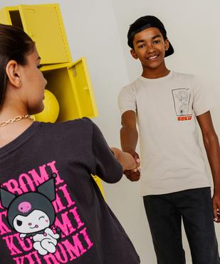 Tee-shirt manches courtes imprimé devant et dos garçon - Dragon Ball Super vue1 - DRAGON BALL Z - GEMO