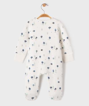 Ensemble 2 pièces bébé body et pyjama avec moufles intégrées vue4 - GEMO 4G BEBE - GEMO