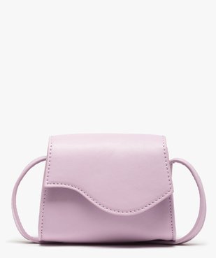 Sac besace fille avec rabat asymétrique vue1 - GEMO (ENFANT) - GEMO