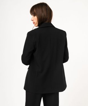 Blazer avec boutons en strass femme - Gémo x MCG vue4 - GEMO(FEMME PAP) - GEMO