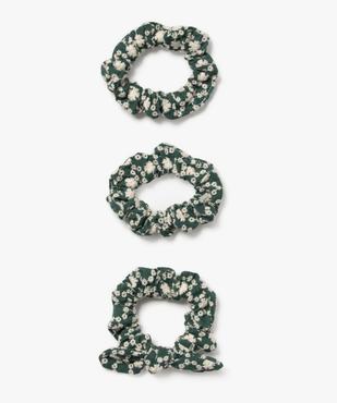 Chouchous pour les cheveux à motifs fleuris fille (lot de 3) vue1 - GEMO (ACCESS) - GEMO