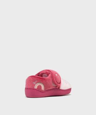 Chaussons à scratch licorne fille vue5 - GEMO (ENFANT) - GEMO