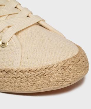 Tennis en toile à semelle de corde femme - Follow Me vue6 - FOLLOW ME G4G - GEMO