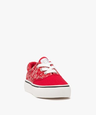 Tennis en toile imprimée bandana fille - Camps United vue2 - CAMPS - GEMO