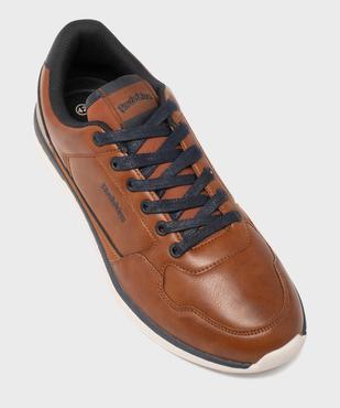 Baskets basses bicolores homme - Redskins vue5 - REDSKINS - GEMO