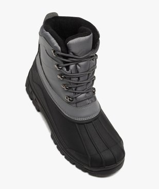 Après-skis homme à lacets passants avec tige renforcée vue5 - GEMO (HOMME) - GEMO