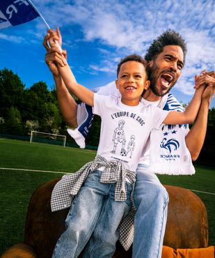 Tee-shirt manches courtes à motif football garçon vue4 - GEMO 4G GARCON - GEMO