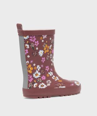 Bottes de pluie à motifs fleuris fille - Lovely Wings vue4 - LOVELY WINGS - GEMO